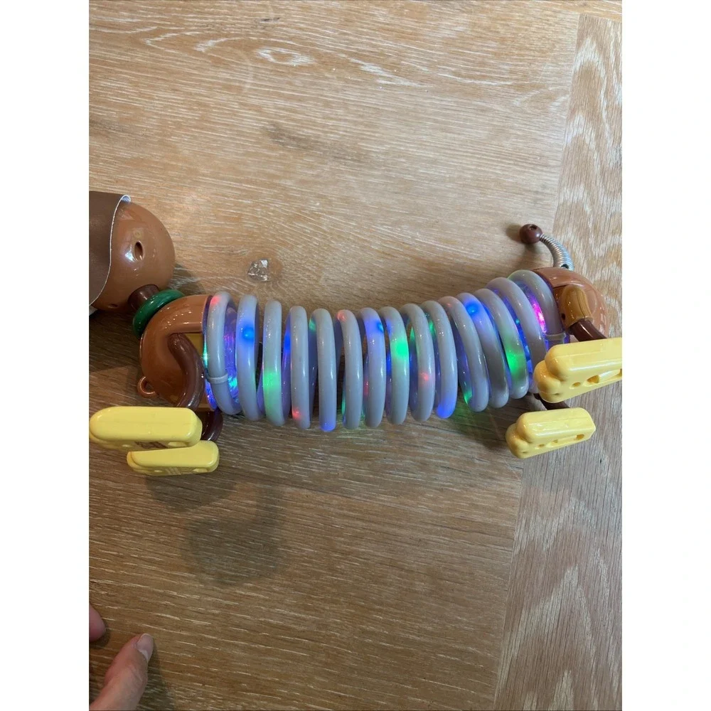 Disney Pixar Toy Story Slinky Dog Figure Light Up Spring Body Toy 12''